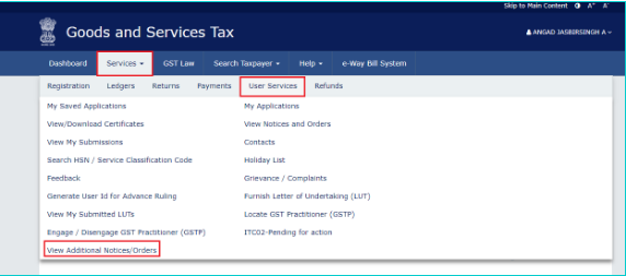 Services, User Services