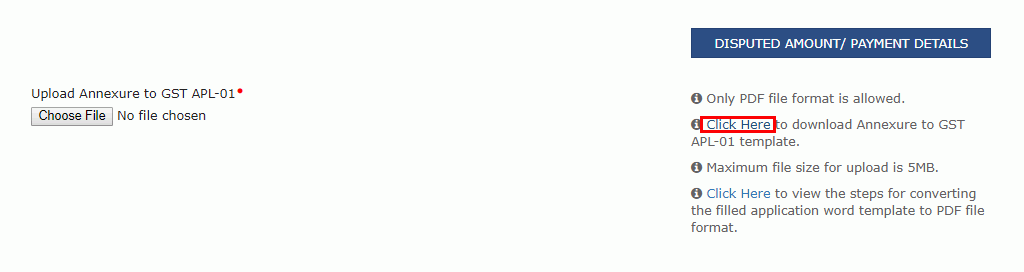 Step 12- Appeal against Demand Order