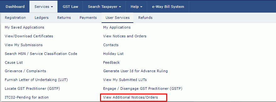 Step 2-Filing reply in Form GST DRC-22