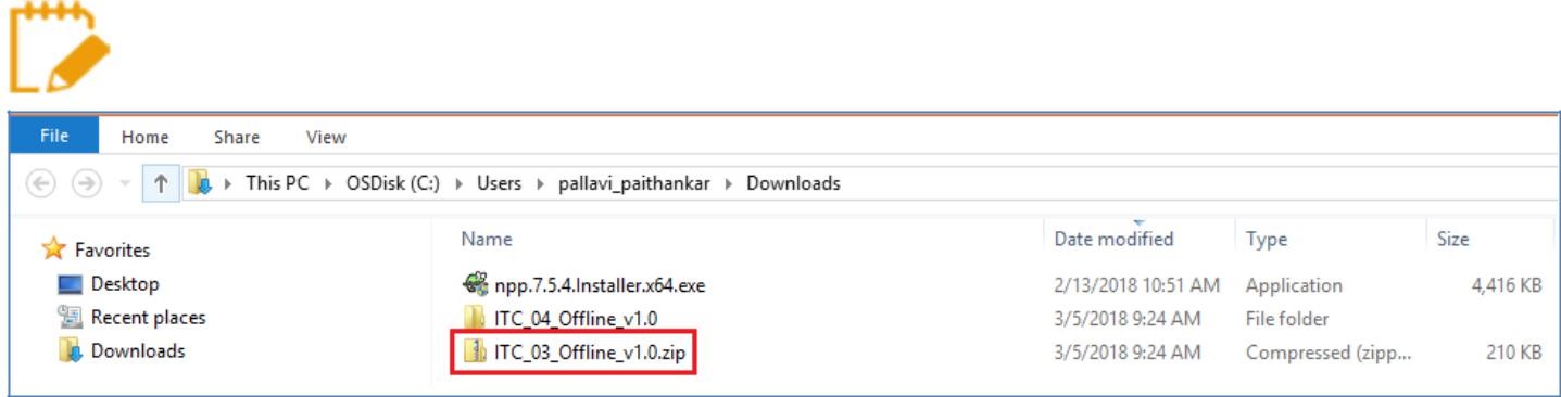 Step 4- Offline Filing of Form GST ITC-03
