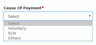 Step 6-Voluntary Payment of GST