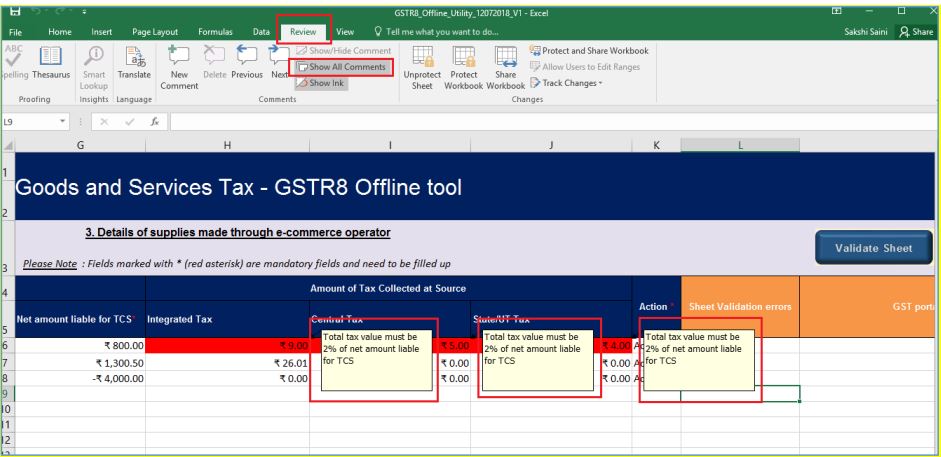 Image 12 GSTR 8 Return Filing