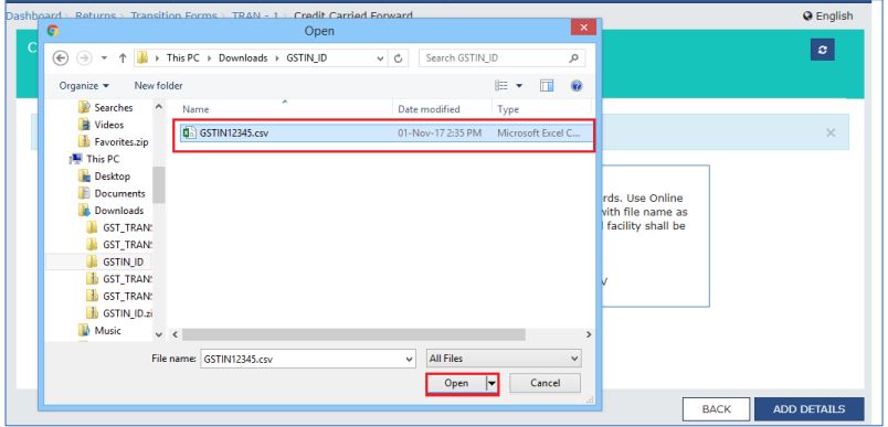 Image 12 Preparing TRAN-1 using Offline Tool