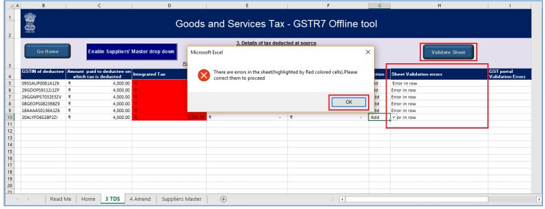 Image 13 GSTR 7 Return Filling