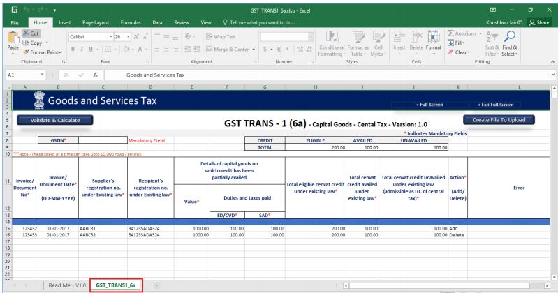 Image 14 Preparing TRAN-1 using Offline Tool