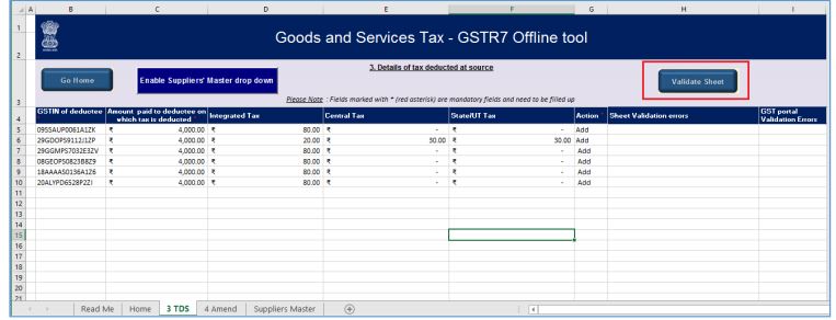 Image 15 GSTR 7 Return Filling
