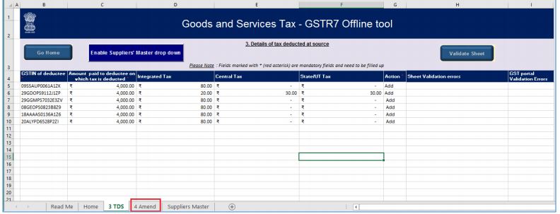 Image 17 GSTR 7 Return Filling