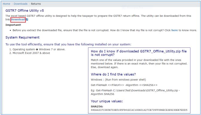 Image 2 GSTR 7 Return Filling