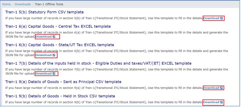 Image 2 Preparing TRAN-1 using Offline Tool