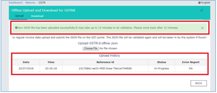 Image 26 GSTR 8 Return Filing