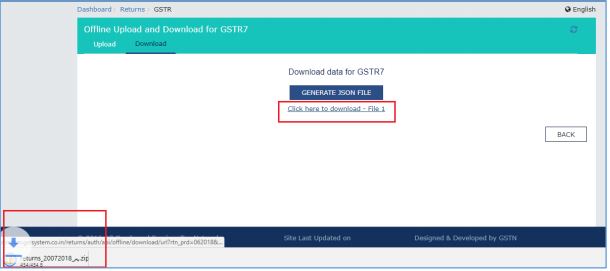 Image 32 GSTR 7 Return Filling