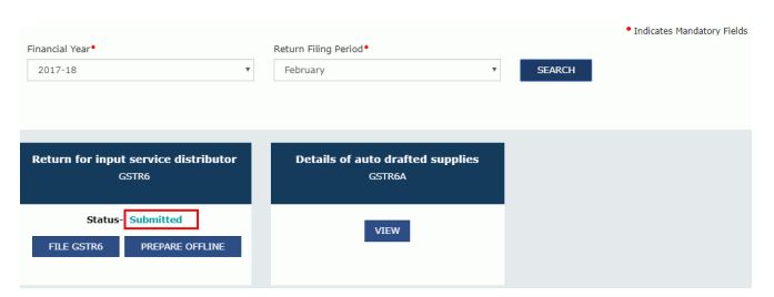 Image 33 GSTR 6 Return Offline Utility