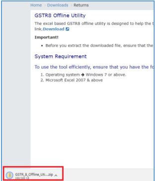 Image 4 GSTR 8 Return Filing