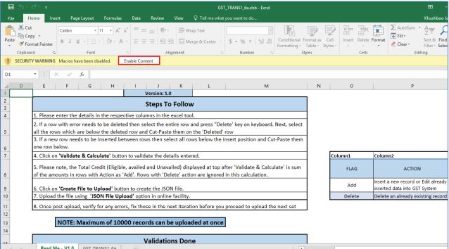 Image Preparing TRAN-1 using Offline Tool