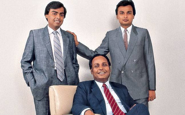 Mukesh and Anil Ambani
