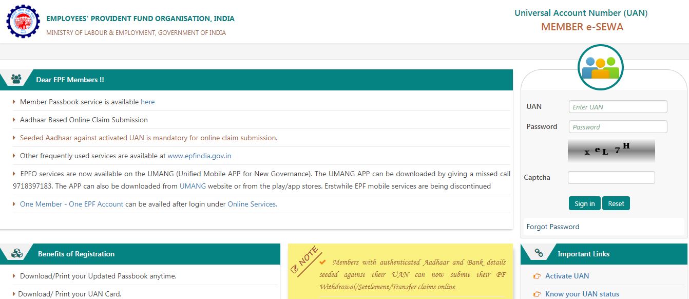 Image 1 EPF Form 2 - Nomination Form