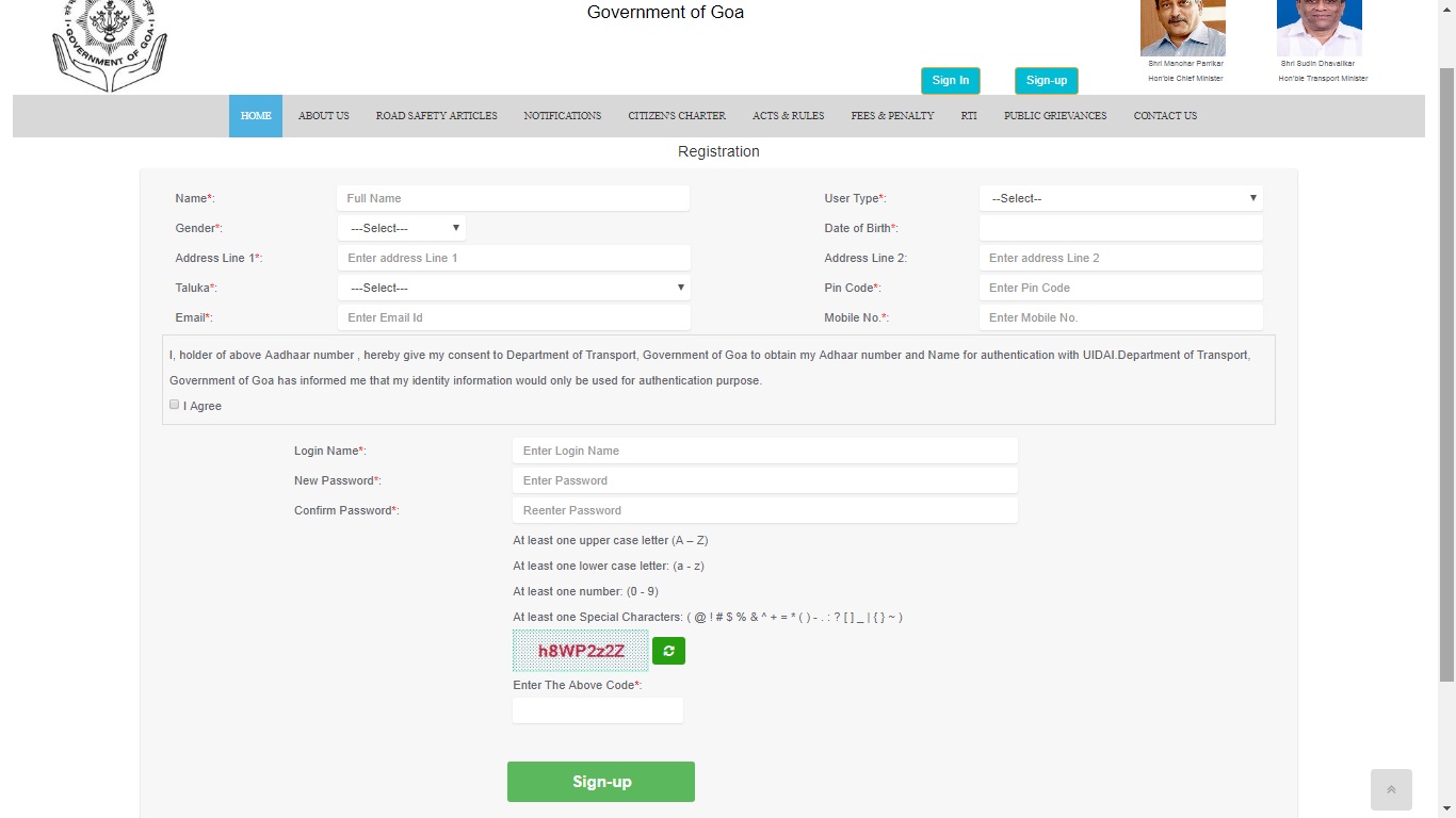Image 2 Goa Vehicle Tax