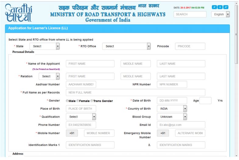 Image 3 Learner's License in India