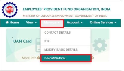 Image 4 EPF Form 2 - Nomination Form