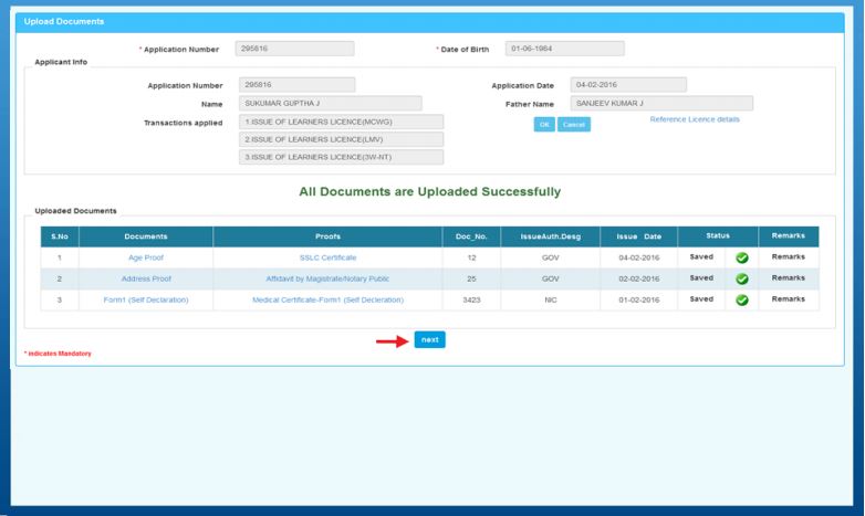 Image 6 Duplicate Learner’s License