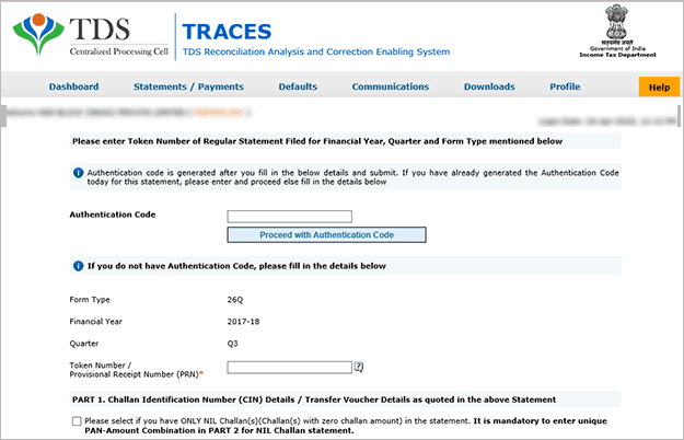 Step 7- Income Tax Form 16A