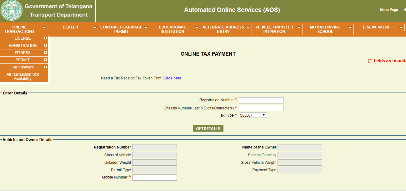 Telangana Road Tax - Image 4PNG