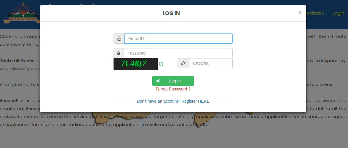 Arunachal e-District Portal -Image 2