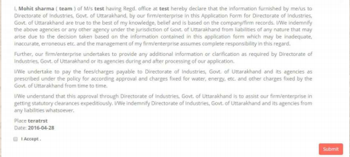 UttaraKhand Single Window Portal - Image 15