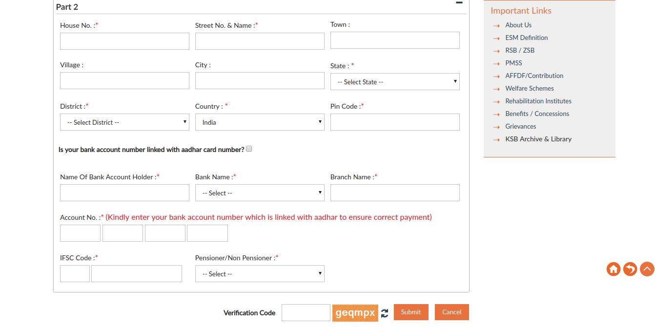 Image 3 Raksha Mantri Ex-servicemen Welfare Fund (RMEWF) Scheme