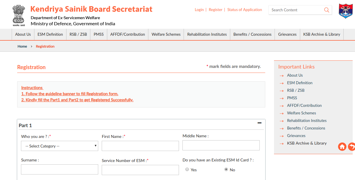 RMEWF Scheme for Marriage - User Registration