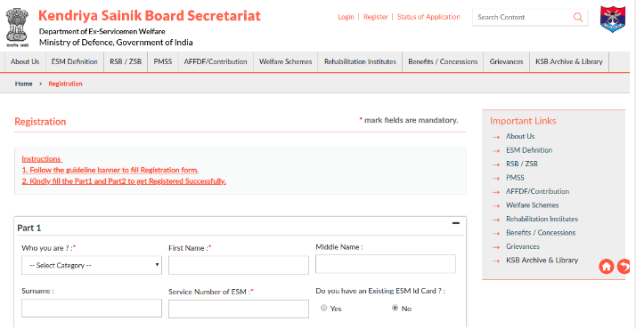 RMEWF Scheme for Disabled- User Registration