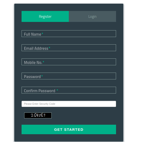 Startup Jharkhand - New User Registration