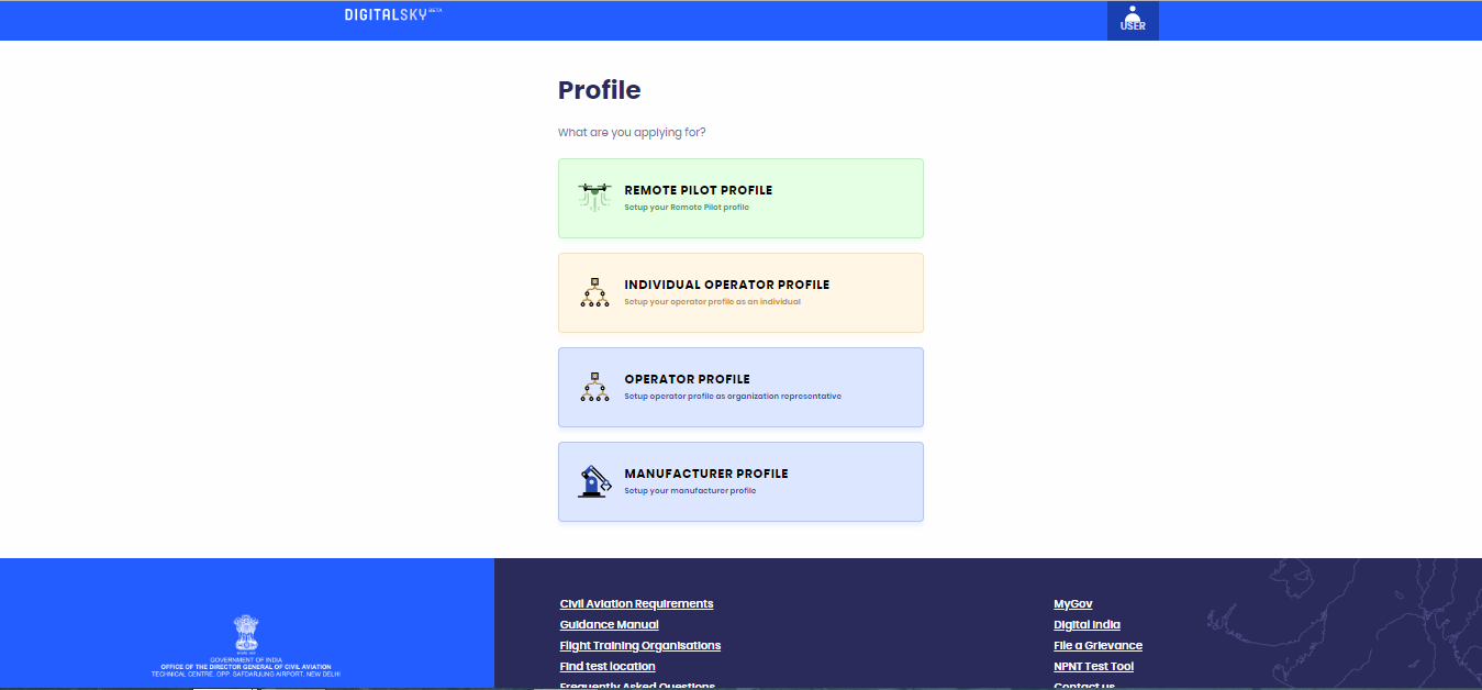 Profile-Selection-of-Drone