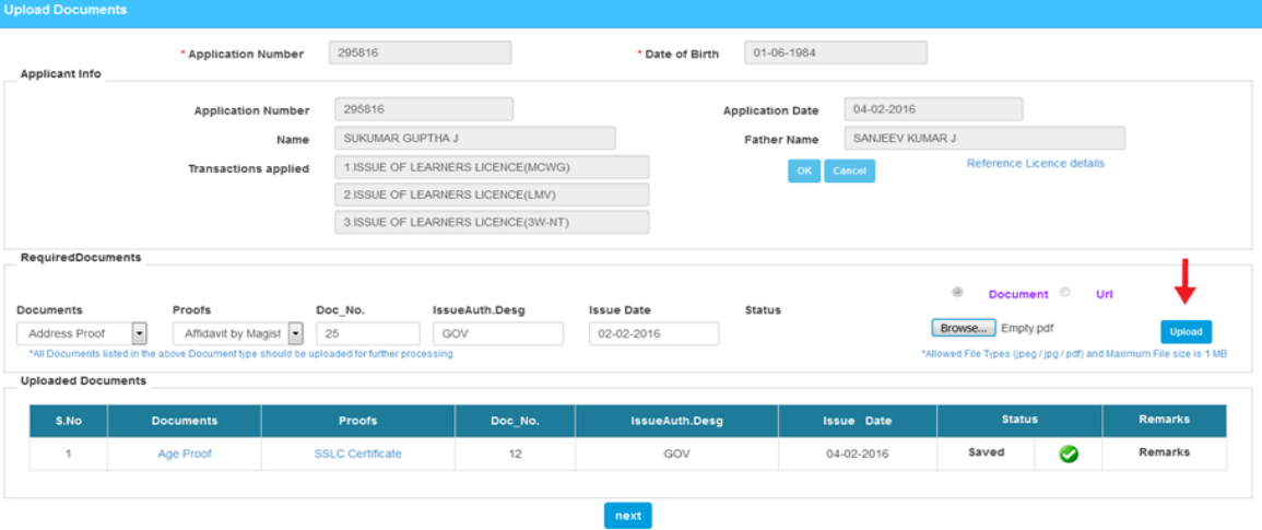 Driving Licence Address Change - Image 12