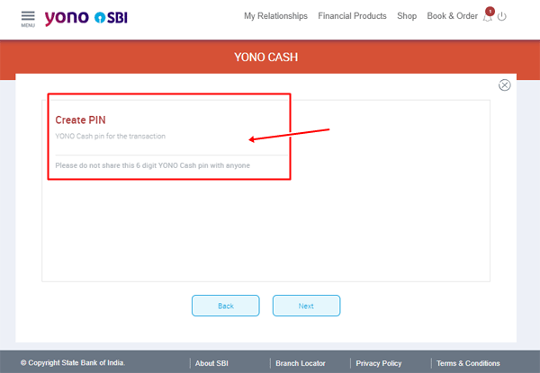Create 6 digit pin