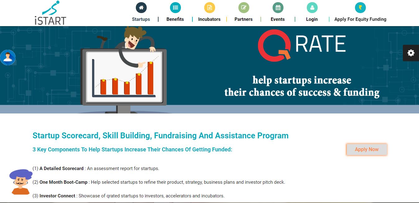 Image 1 QRate Card for Startups