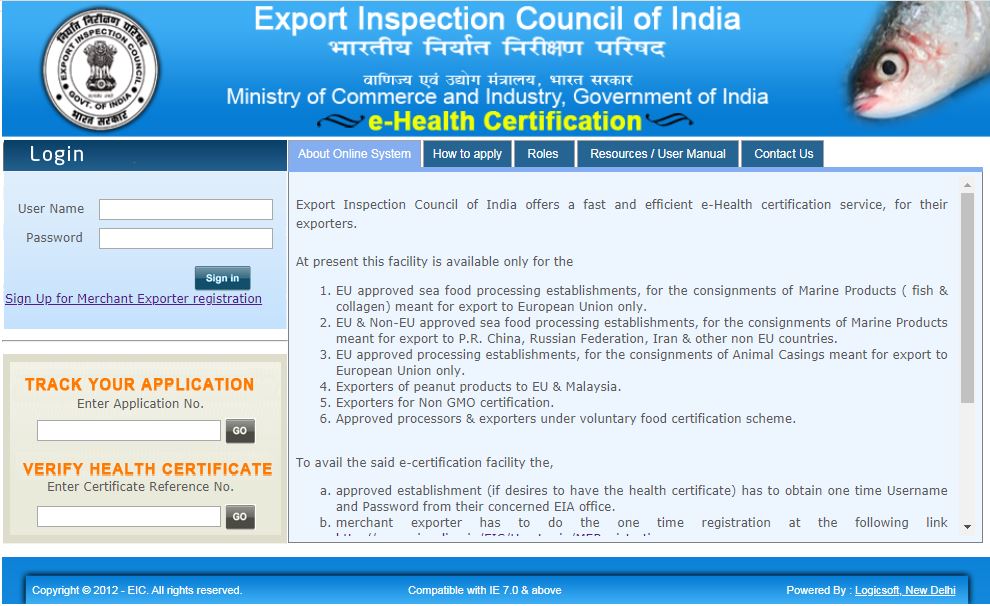 Image 3 Health Certificate for Export of Food Products