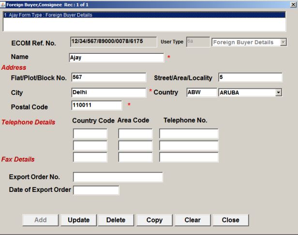 Procedure and Criteria for Export of PPE Medical Coveralls for COVID-19 - Buyer Details