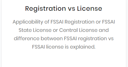 Registration vs License