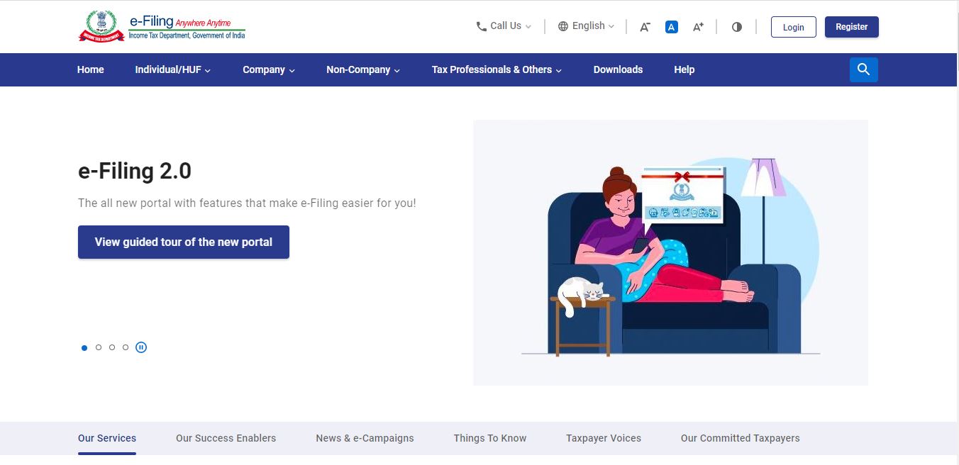 Compliance Check Functionality for Section 206AB 206CCA IT Portal