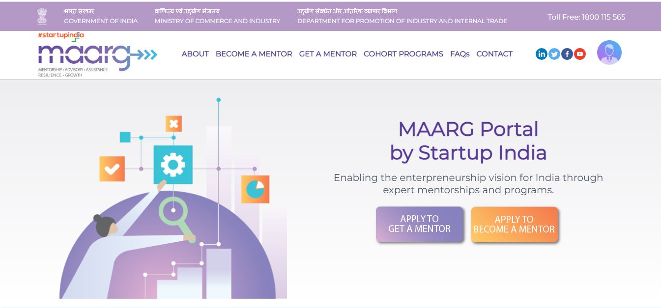 MAARG Portal by Startup India
